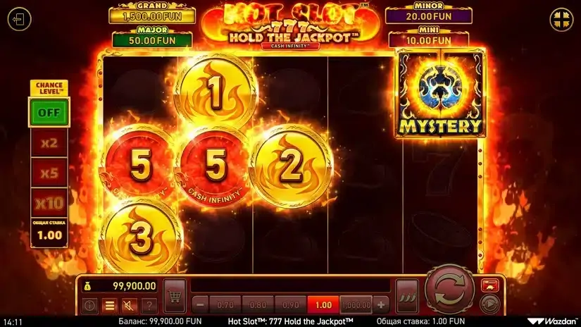Hot Slot™: 777 Hold the Jackpot™ slot screenshot 2