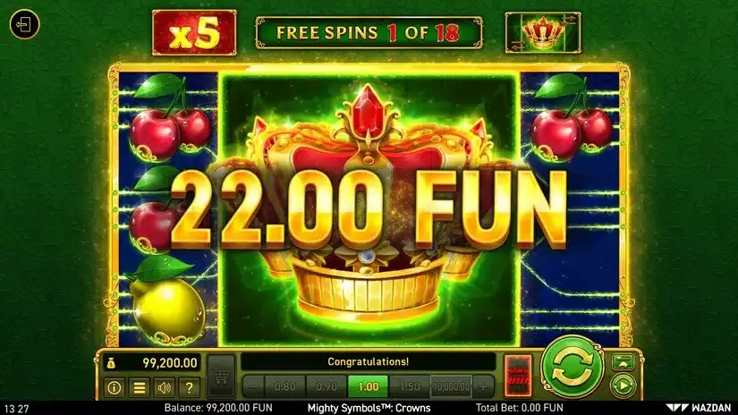 Mighty Symbols™: Crowns slot screenshot 4