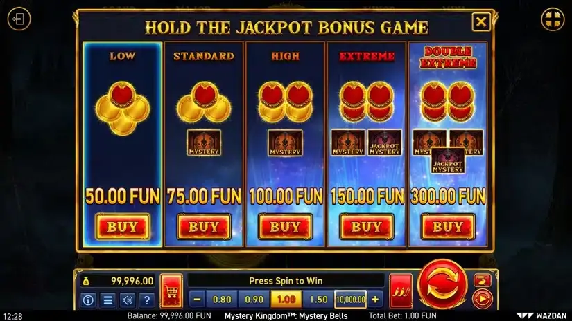 Mystery Kingdom™: Mystery Bells slot screenshot 2