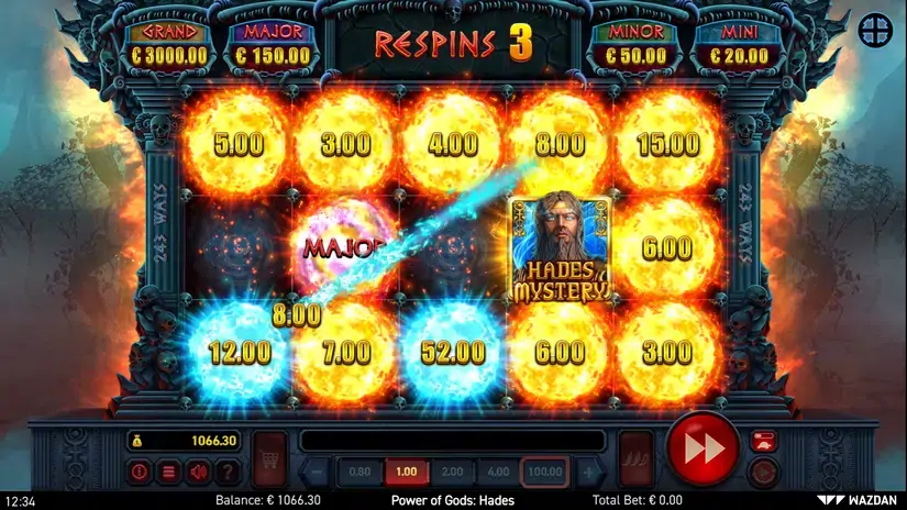 Power of Gods™: Hades slot screenshot 8