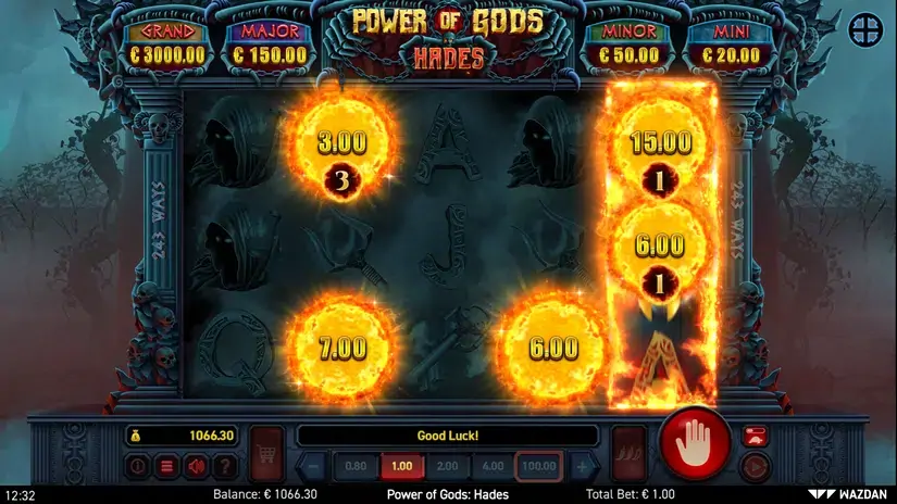 Power of Gods™: Hades slot screenshot 10