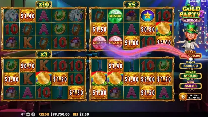 Gold Party 2 After Hours slot screenshot 