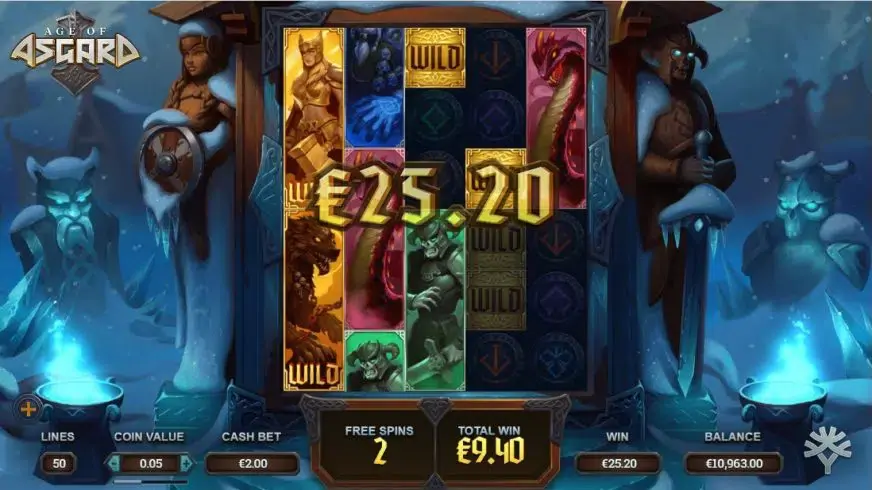 Age of Asgard slot screenshot 5