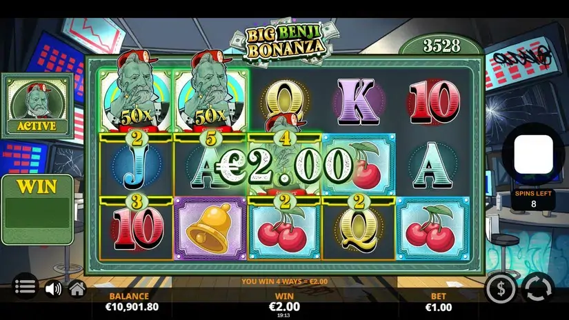 Big Benji Bonanza slot screenshot 7