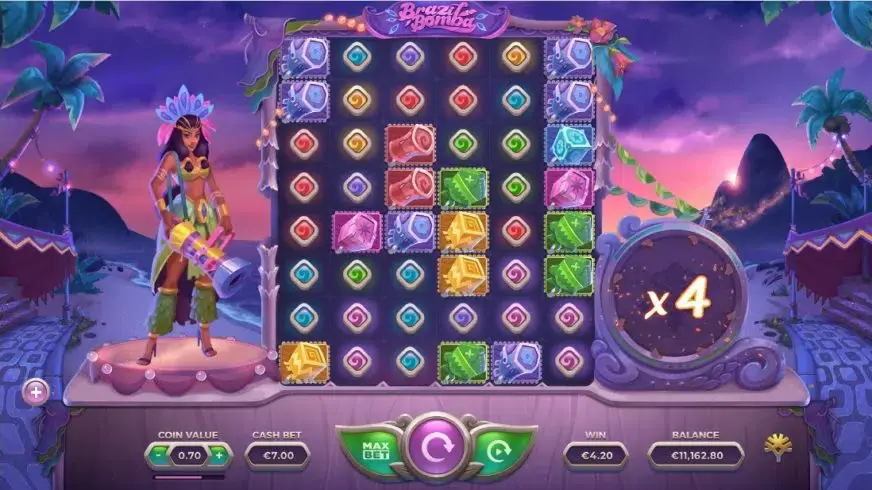 Brazil Bomba slot screenshot 2