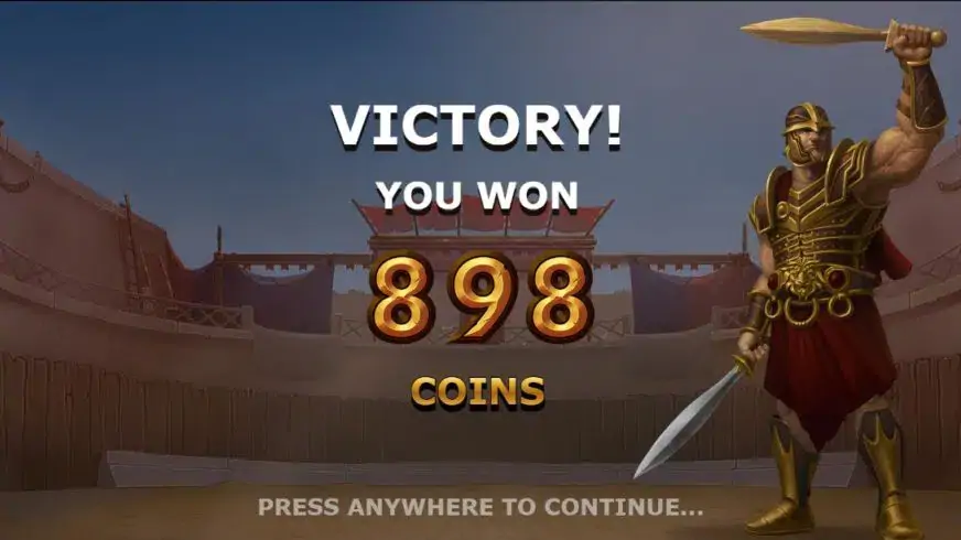 Champions of Rome slot screenshot 