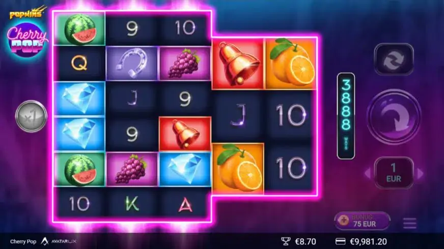 CherryPop slot screenshot 2
