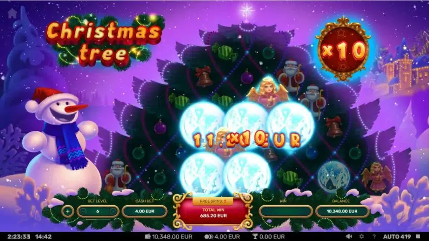 Christmas Tree slot screenshot 5