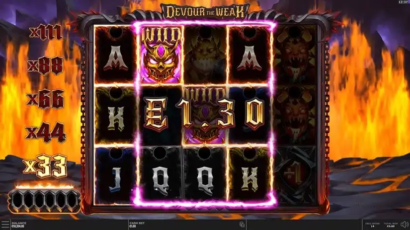 Devour The Weak slot screenshot 3