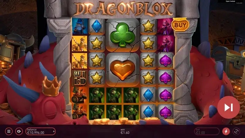 Dragonblox Gigablox slot screenshot 2