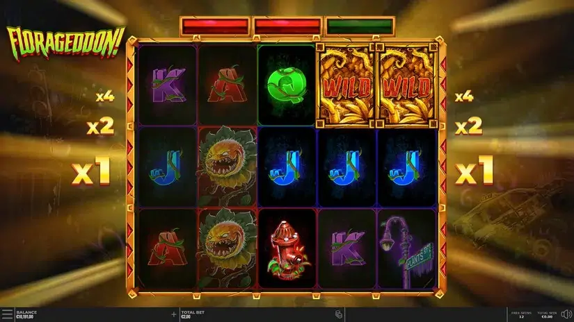Florageddon! slot screenshot 4