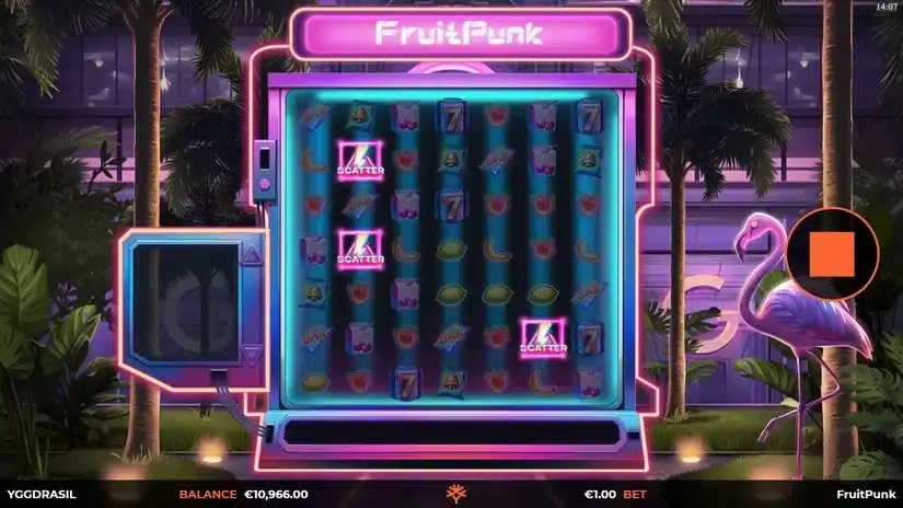 FruitPunk slot screenshot 2