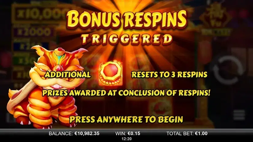 Fu 10K Ways slot screenshot 3