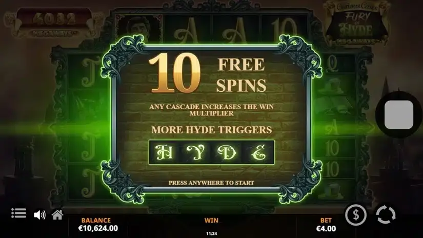 Fury of Hyde Megaways slot screenshot 5