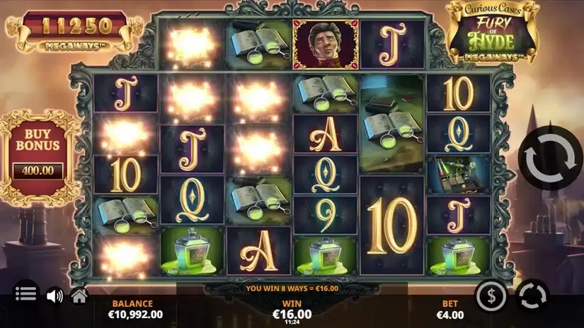 Fury of Hyde Megaways slot screenshot 2