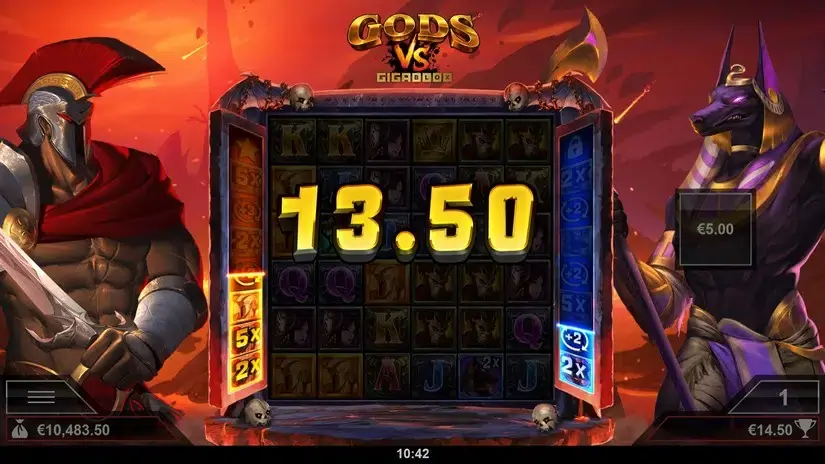 Gods vs Gigablox slot screenshot 8