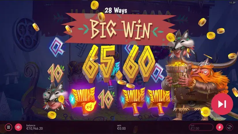 Hammer of Gods slot screenshot 5