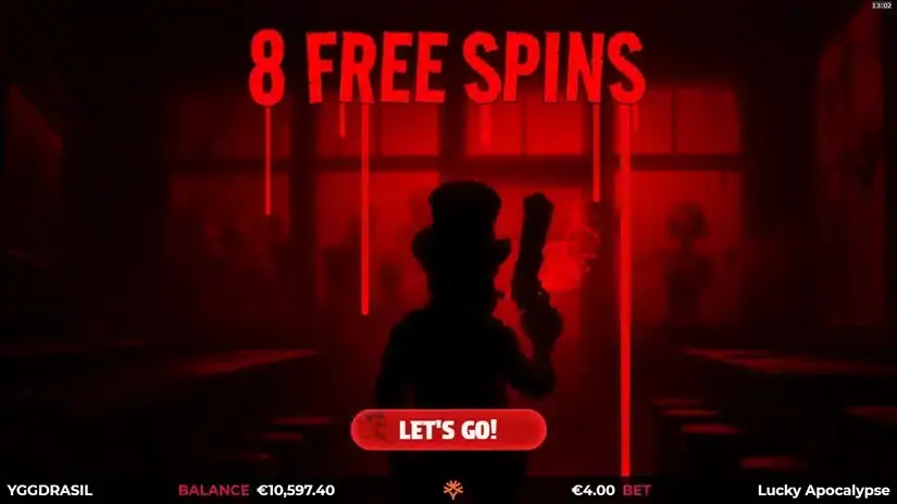 Lucky Apocalypse slot screenshot 3