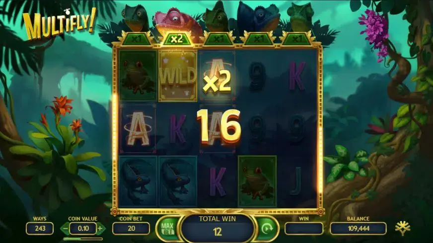 Multifly slot screenshot 2