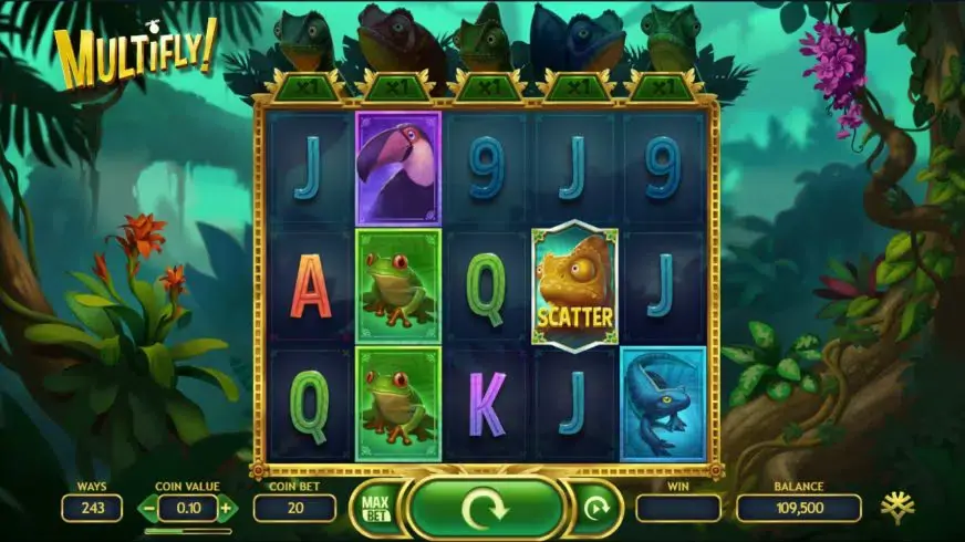 Multifly slot screenshot 