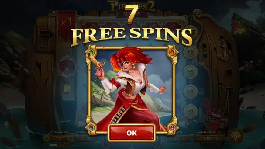 Pirates 2 Mutiny slot screenshot 4