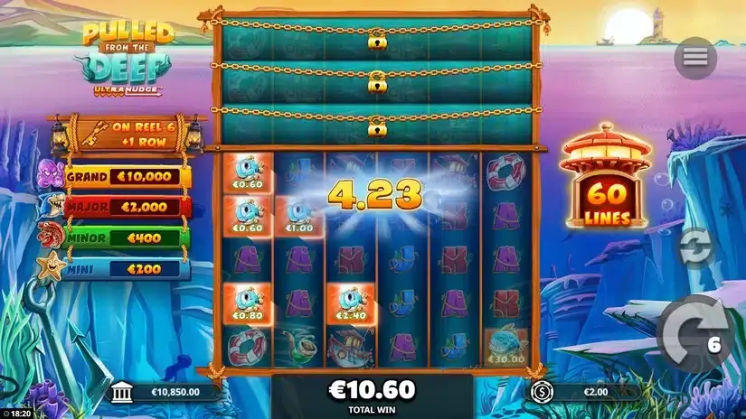 Pulled From The Deep UltraNudge slot screenshot 5