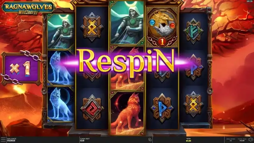 RagnaWolves WildEnergy slot screenshot 4