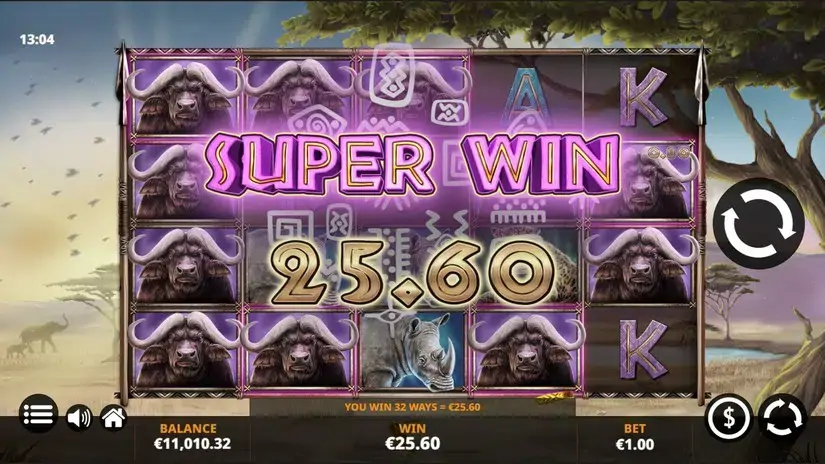 Savanna Roar slot screenshot 