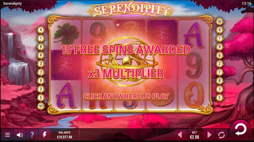 Serendipity slot screenshot 3
