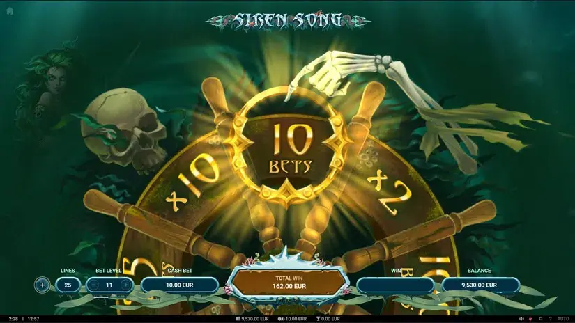 Siren Song slot screenshot 