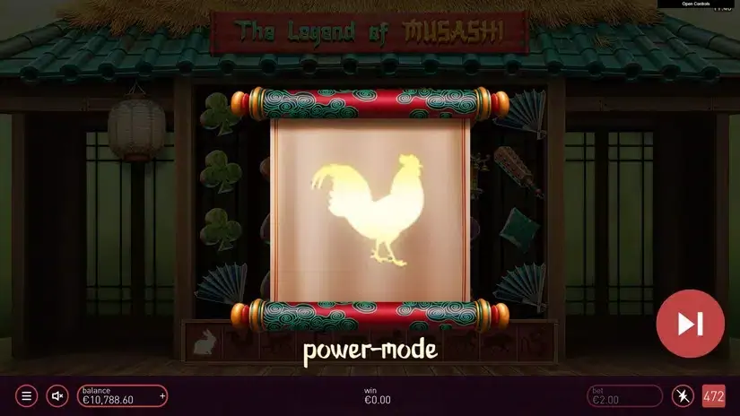 The Legend of Musashi slot screenshot 3