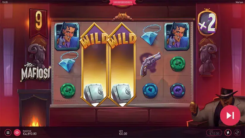 The Mafiosi slot screenshot 3