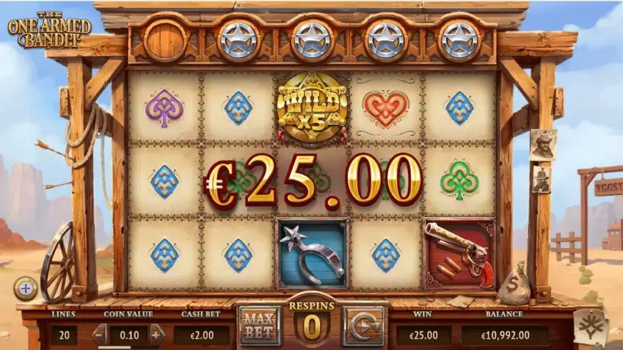 The One Armed Bandit slot screenshot 3