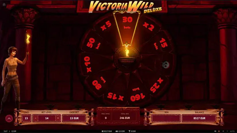 Victoria Wild Deluxe slot screenshot 7