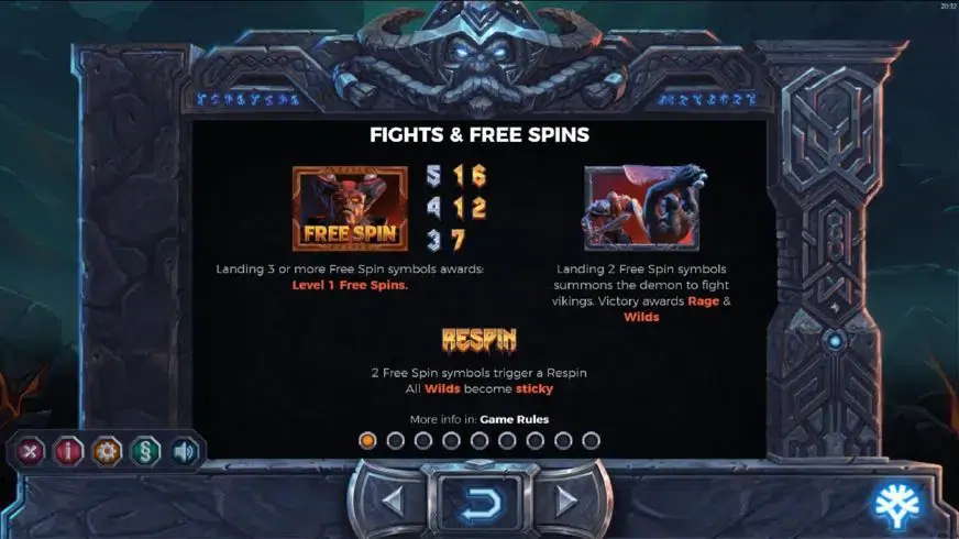 Vikings Go To Hell slot screenshot 