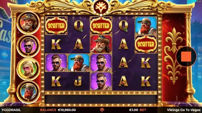 Vikings Go To Vegas slot screenshot 2