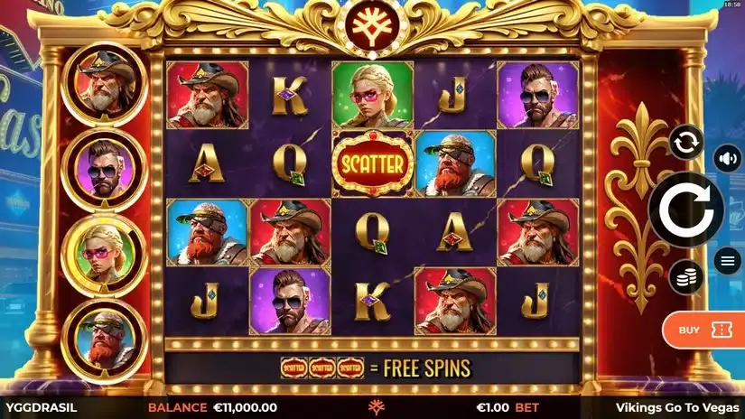 Vikings Go To Vegas slot screenshot 