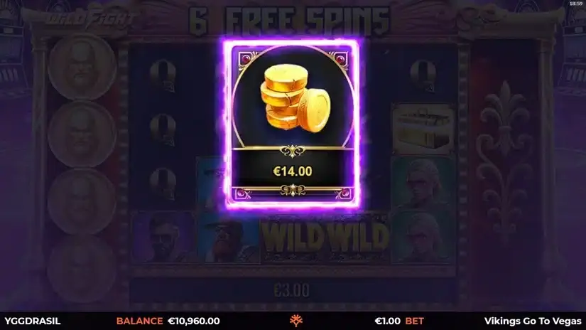 Vikings Go To Vegas slot screenshot 4