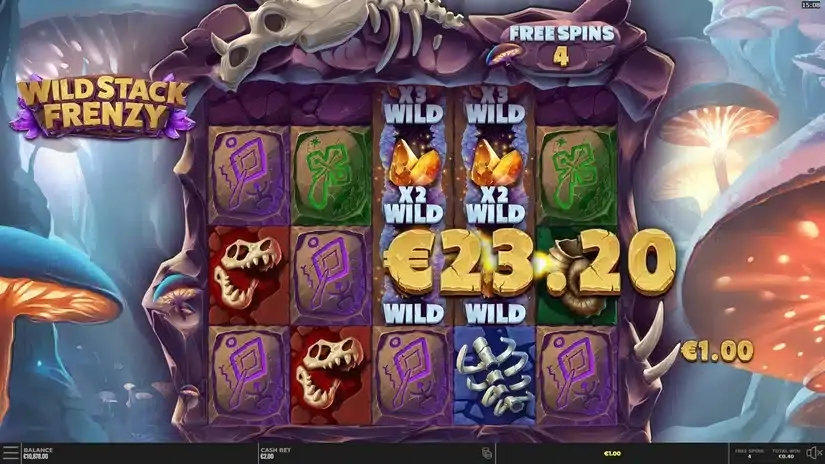Wild Stack Frenzy slot screenshot 
