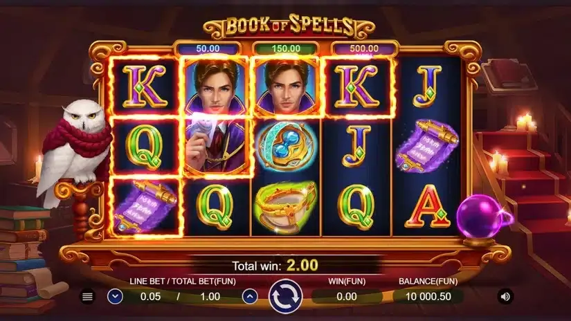 Book Of Spells slot screenshot 