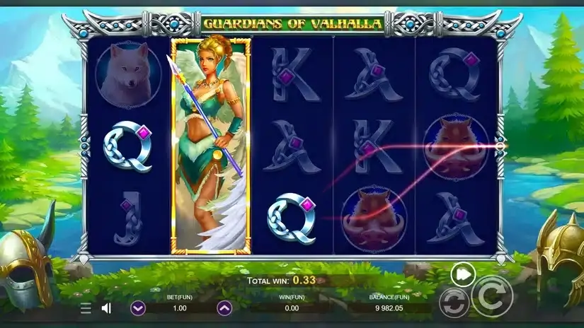 Guardians Of Valhalla slot screenshot 3