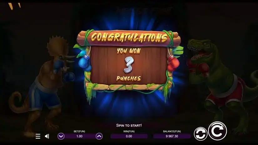 Jurassic Fight slot screenshot 5