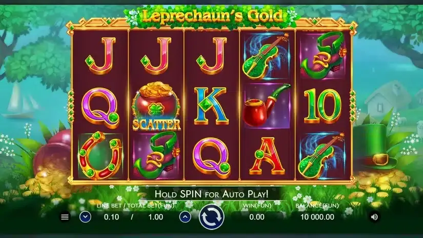 Leprechaun’s Gold slot screenshot 