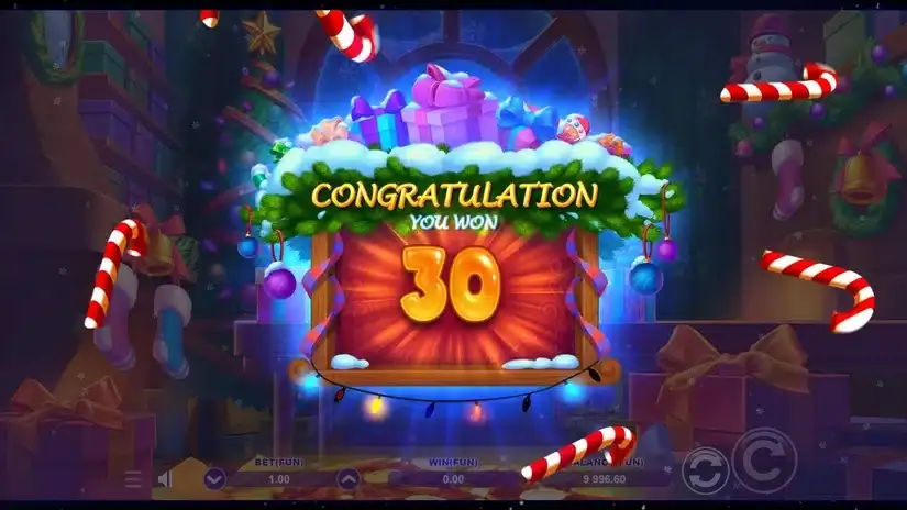 Santa’s Jackpot slot screenshot 