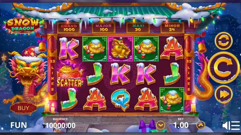 Snow Dragon slot screenshot 1
